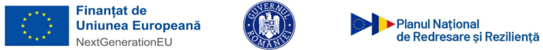 Logo UE Guvernul Romaniei PNRR